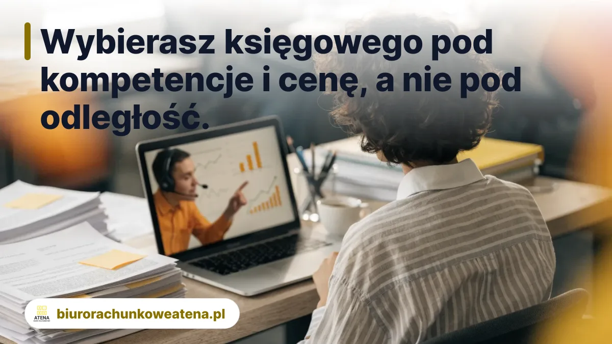 Wybierasz księgowego pod kompetencje i cenę, a nie pod odległość. - biuro rachunkowe cała Polska
